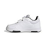 Adidas Tensaur Hook and Loop Shoes unisex – barn Löparskor, Cloud White/Core Black/Core Black, 29 EU