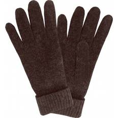 Handskar - HK Fingervantar Dam Ull/Angora (Brun)