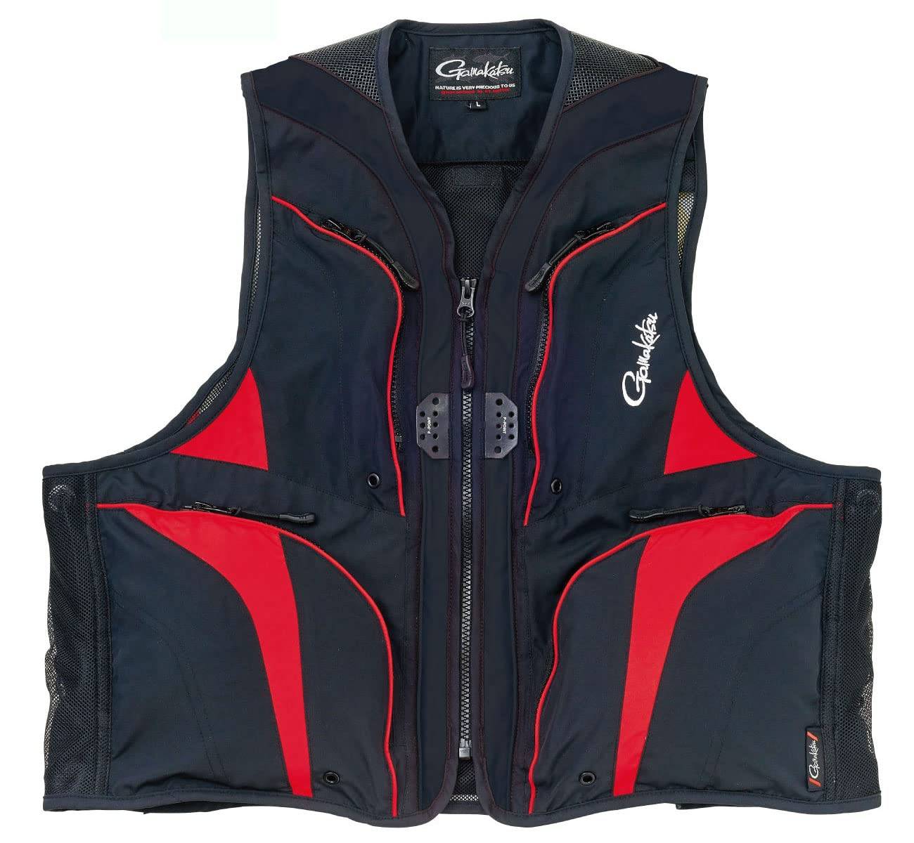 Gamakatsu Fiskeväst GM2325 Svart L svart