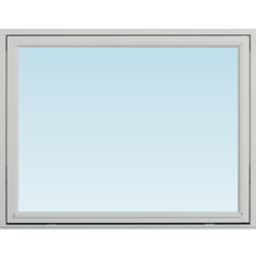 Svenska Fönster SF vridfönster  1380x1080mm 1-luft, insida trä utsida trä, 3-glas  (14x11)