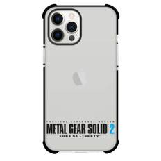 Metal Gear Solid Phone Case For iPhone Samsung Galaxy Pixel OnePlus Vivo Xiaomi Asus Sony Motorola Nokia - Metal Gear Solid 2 Sons Of Liberty Logo Black