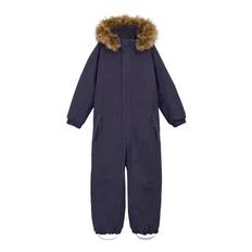 COLOR KIDS Coverall W. Fake Fur |Grey |116