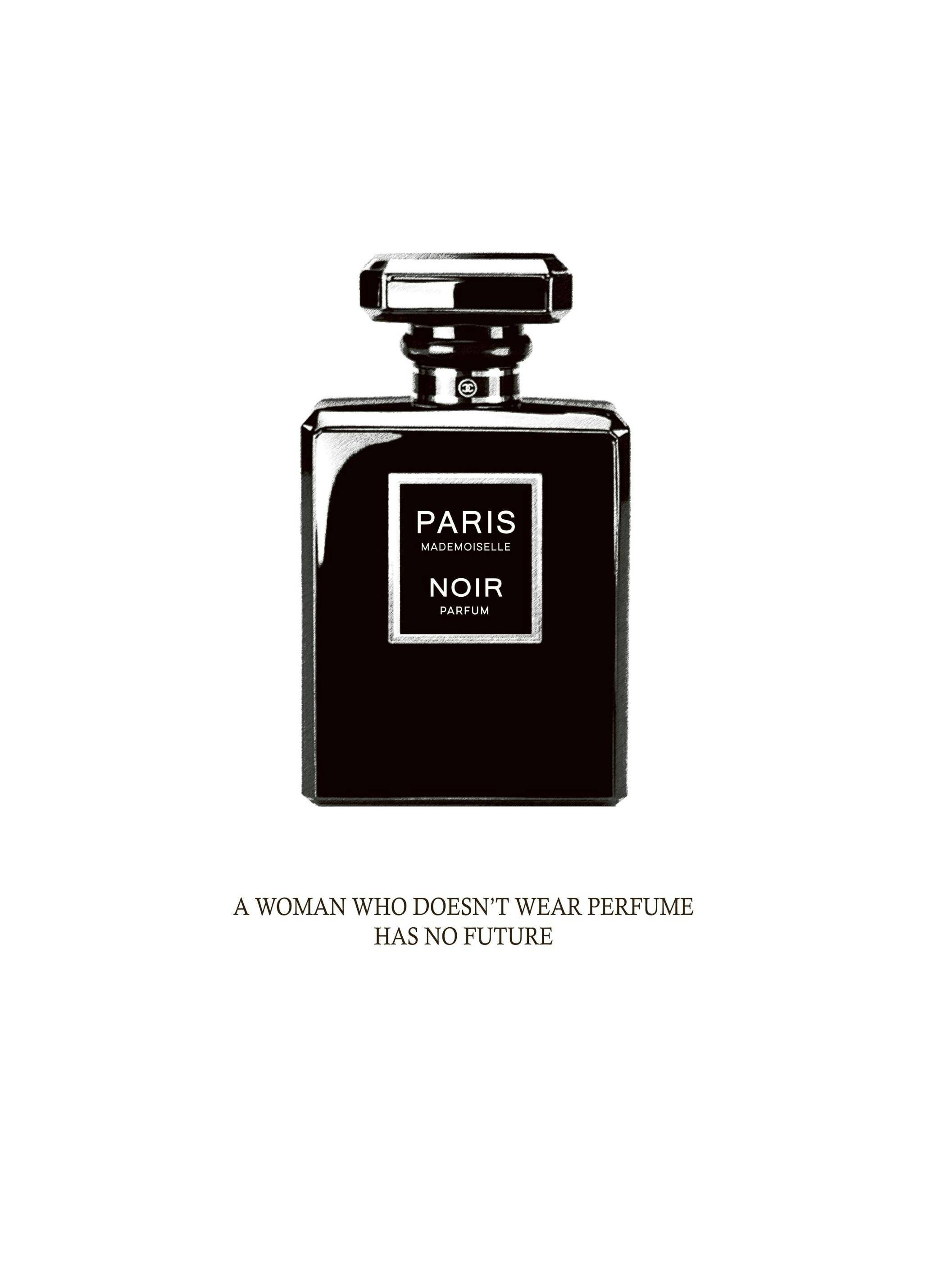 Black Perfume Poster (30x40 cm)