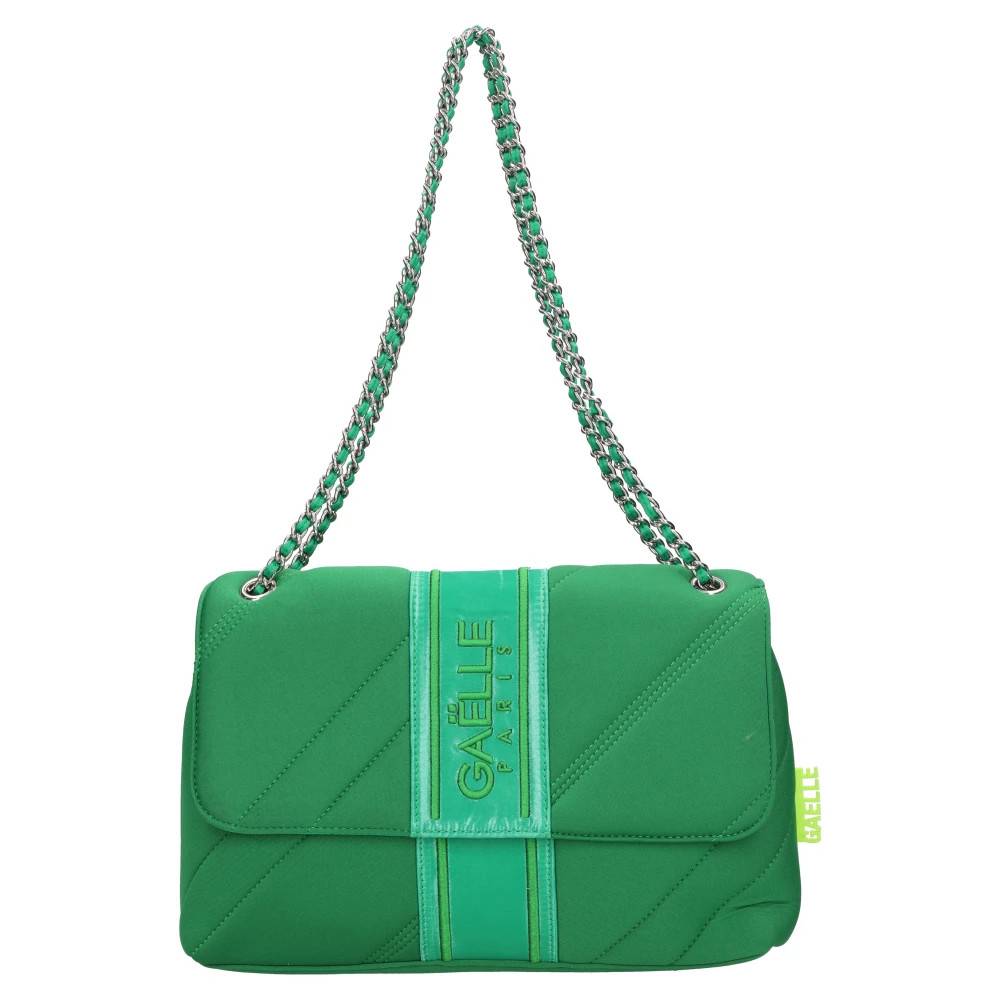 Gaëlle Paris Fabric Bag - Tasker - Dame - Grøn - ONE SIZE - Uld