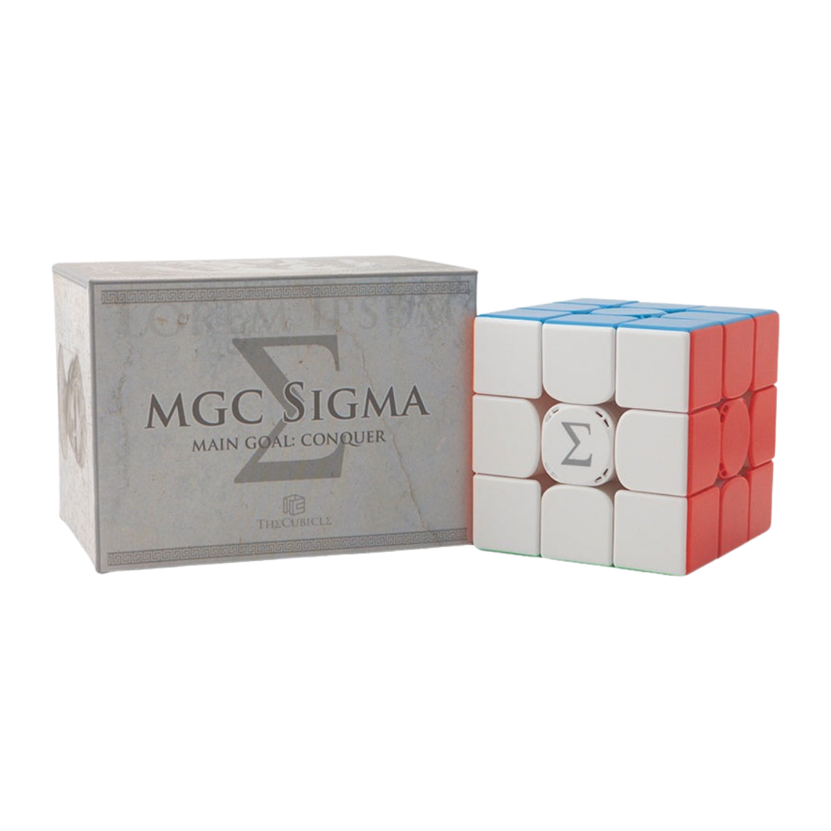 YJ MGC Sigma 3x3 Magnetic Speed Cube Stickerless Custom Edition - Rubiks Kub