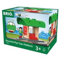 Togstation med lydoptager - BRIO