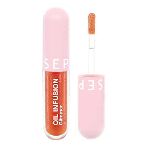 Sephora Collection - Oil Infusion - Fugtgivende Læbeolier - Huile Levres-25 Peche - For Women
