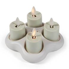 Luminara värmeljus Ivory 4-pack - Vit