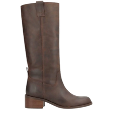 Phenumb Martina Long Leather Chocolat - Leather Chocolat / 40
