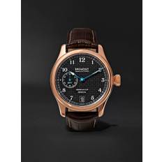 Bremont - AC35 America's Cup Automatic 43mm 18-Karat Rose Gold and Alligator Watch, Ref. No. AC35 - Men - Brown