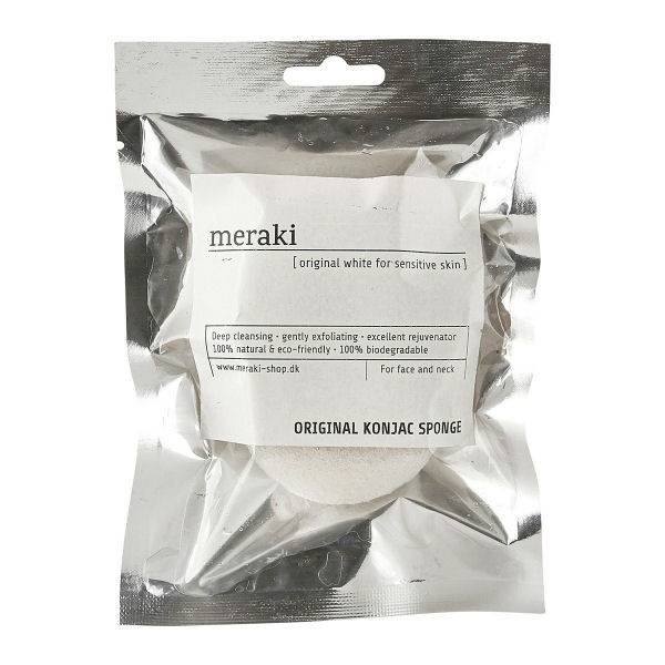 Meraki original konjac sponge original white for all skin types