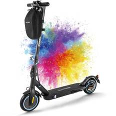E Scooter mit Straßenzulassung,Elektroscooter Elektroroller Erwachsene,E Roller Offroad,(30-35 Km Reichweite,36V7.5Ah,120 KG Tragkraft,10 Zoll Reifen,Duales Bremssystem)-E9