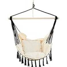 BJCBACD Hängmatta 1pc Hammock Chair Garden Swing Seat Swing Hanging Chair For Balcony Bedroom Patio