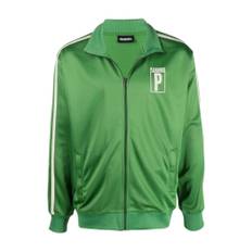 Pleasures, Sweathshirts & Hoodies, Herre, Grøn, XL, Herre Track Jacket Speedball Stil