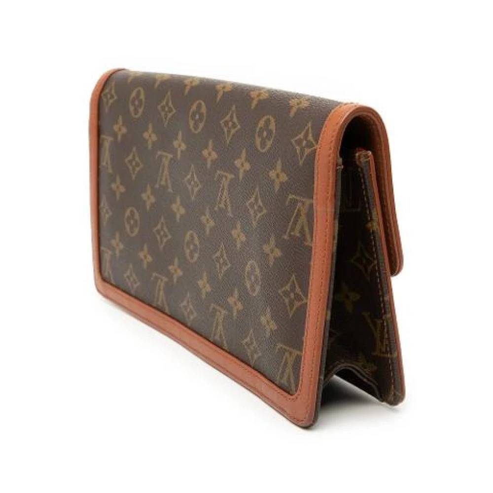 Louis Vuitton Vintage Pre-owned Pochette Dame GM - Vintage - Dame - Brun - ONE SIZE - Læder