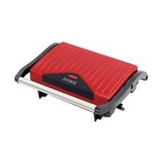 Panini grill/toaster fra Royalty Line (Farve: Rød)