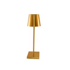 Bordlampe LED m/touch - ledningsfri - mange farver (farve: Guld)