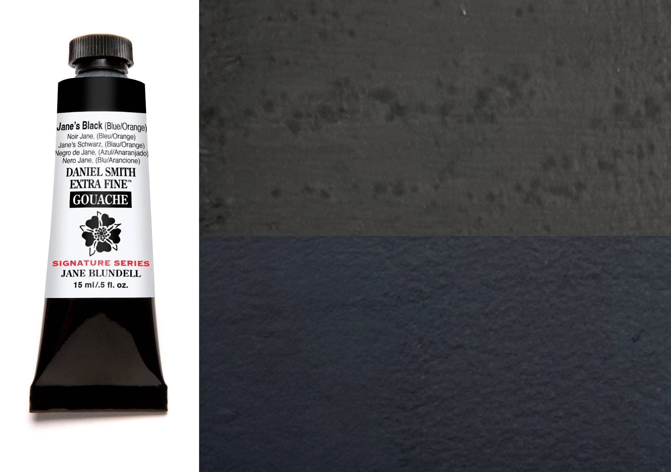 DS Gouache Janes Black (B/O) 15ml