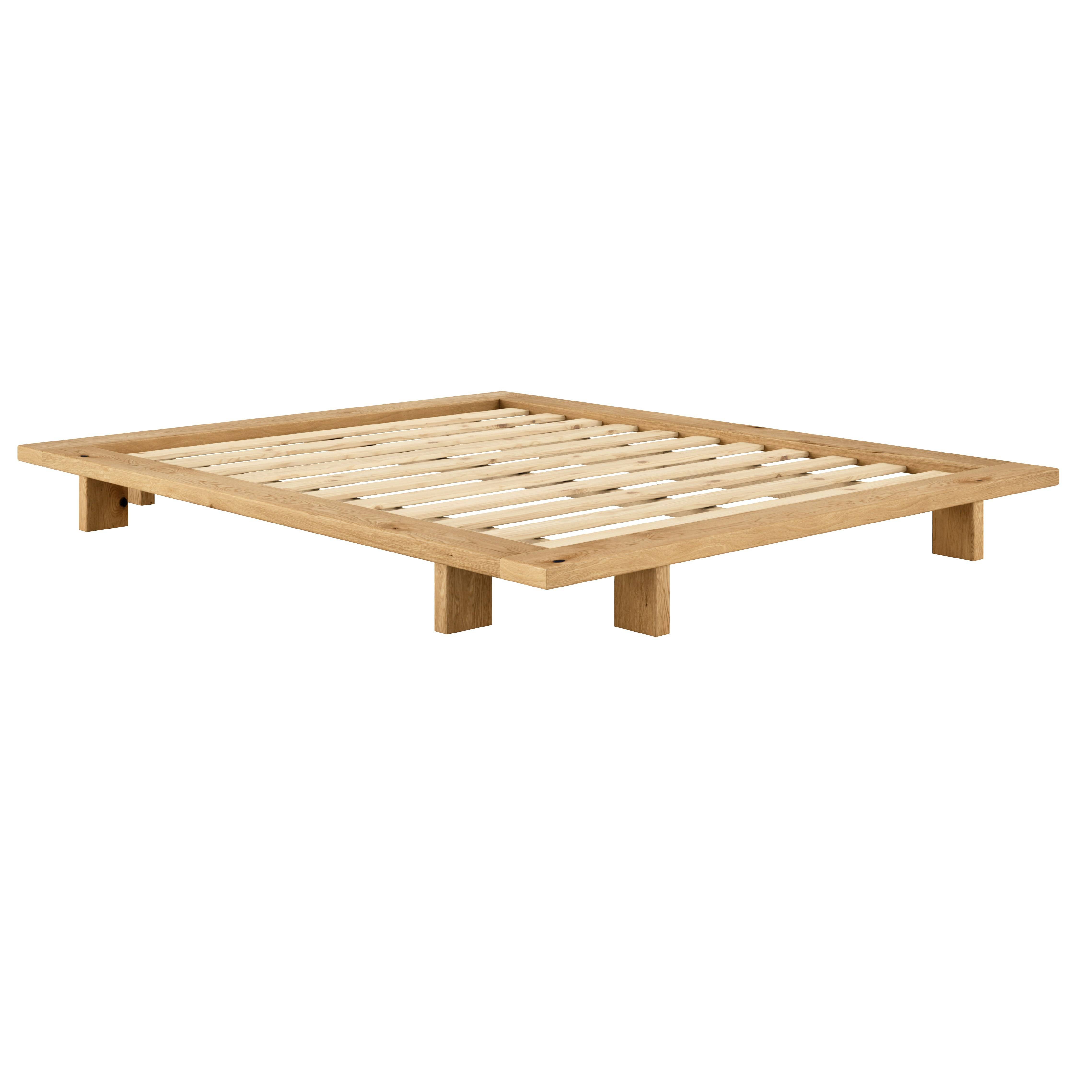 Karup Japan Seng etræ 160x200 Cm - Fyrretræ Olieret Eg - 270602160200