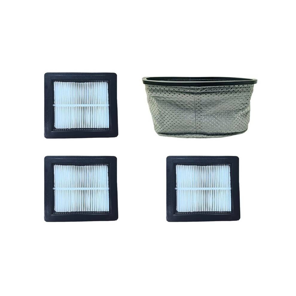 4PCS Vacuum Micro Cloth Bag & Filter Set for ProTeam Backpack Vacuum GoFit 3 / GoFit 3 Cordless / GoFit 3 PH Spare Parts