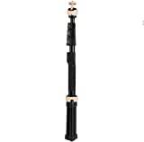 QZSD-Q148T Mini stativ bluetooth kontroll mobiltelefon monopod selfiepinne bluetooth och mini stativ med telefonklämma (guld)