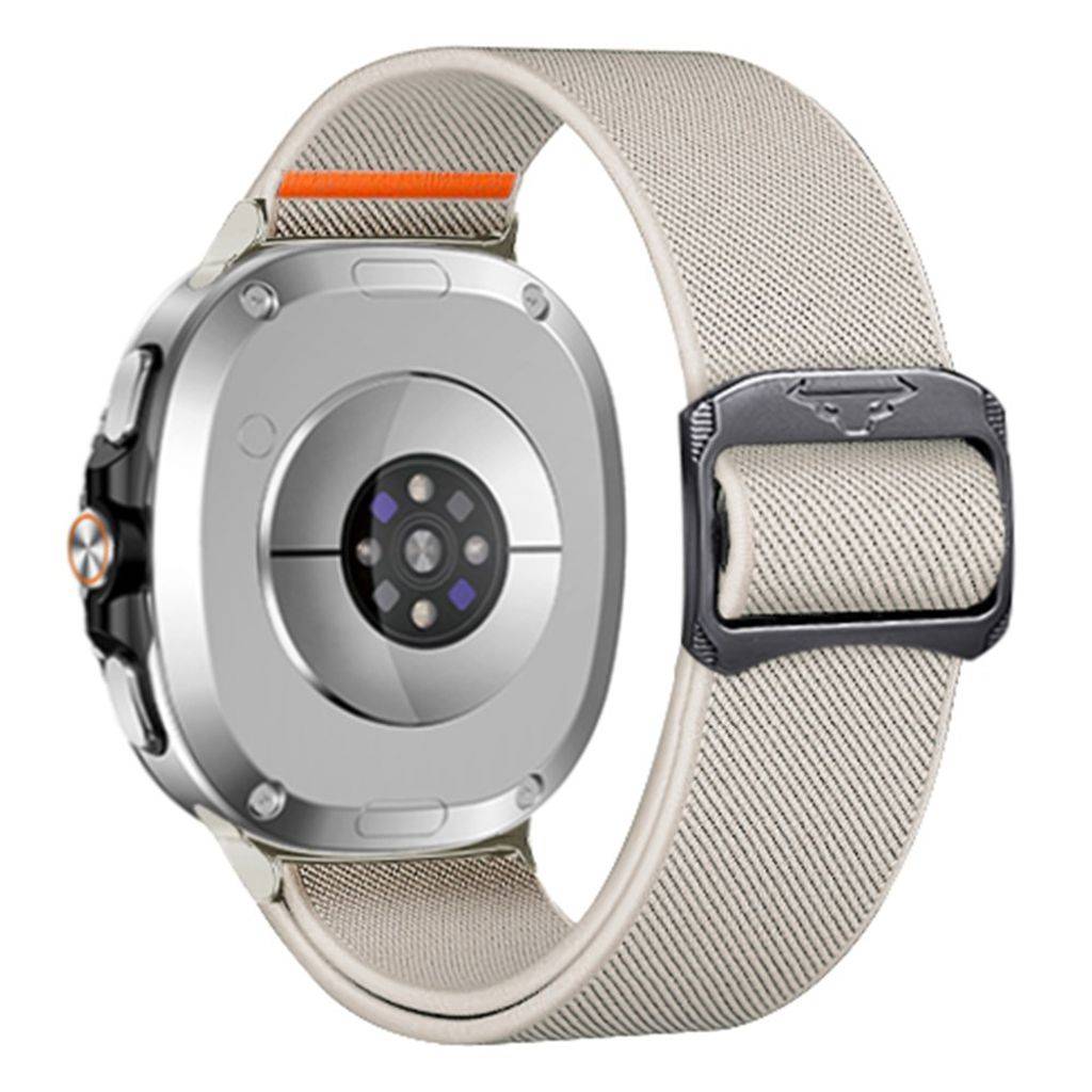 Samsung Galaxy Watch8 44mm osv. Nylon Urrem - Beige