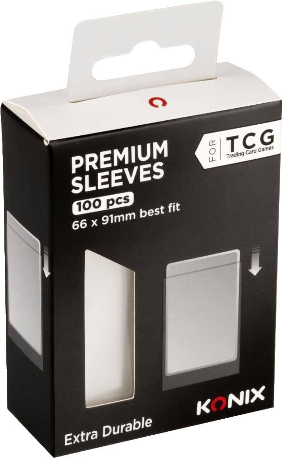 Konix Trading Card Game TCG Premium sleeves 100 pack