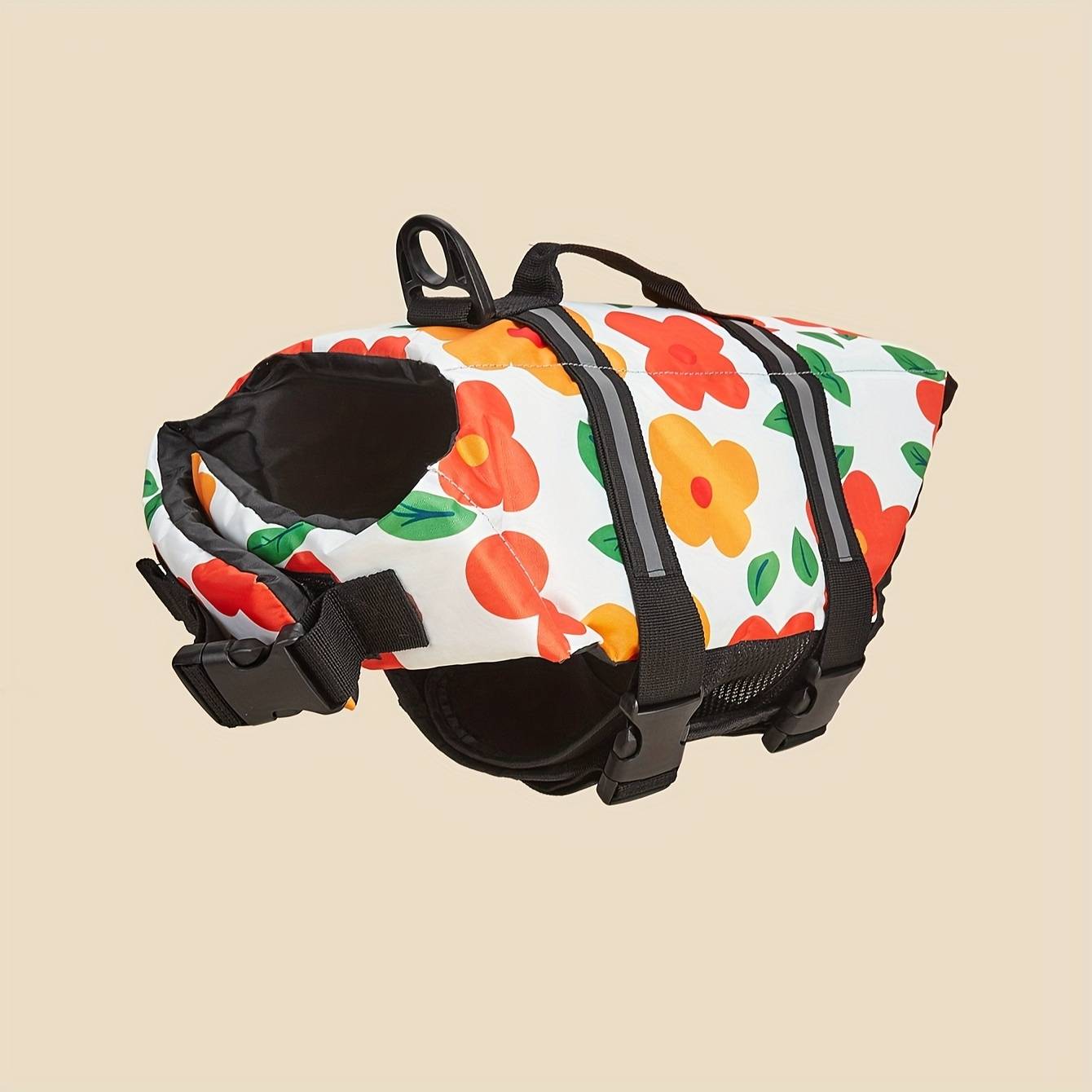 Summer Pet Adjustable Life Jacket High Swimsuit