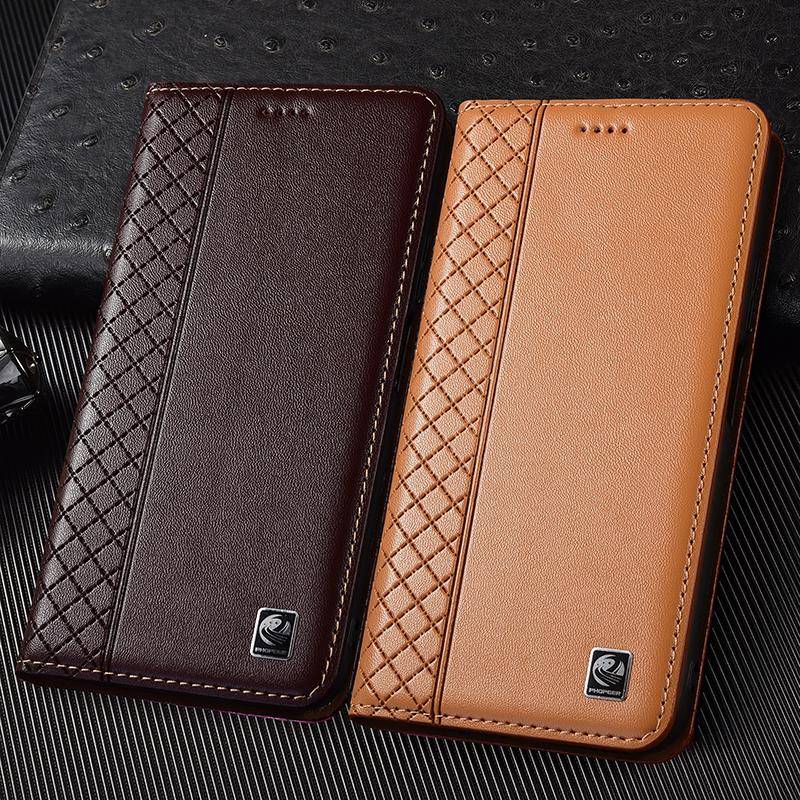 Napa äkta läder flipfodral för Honor Magic 2 3 4 5 6 7 Pro Lite telefonplånboksfodral