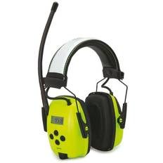 Howard Leight HiViz ørekop radiohøreværn med digital FM radio lydniveausbegrænsning 82 dB, 10 faste kanaler Howard Leight Honeywell  1030332