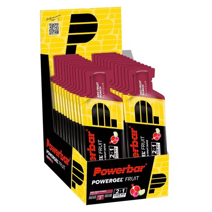 Powerbar PowerGel Fruit 41g - Red Fruit ouch Box (24x41g)