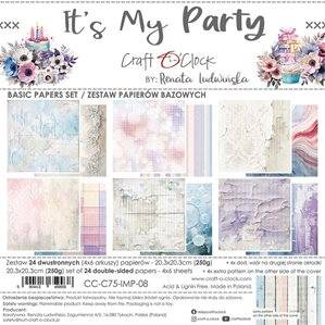 Paper pack - Its My Party - 20x20cm