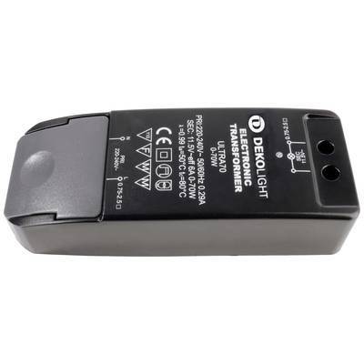 Deko-Light 12V/AC halogen/LED transformer 0-70W Dæmpbar