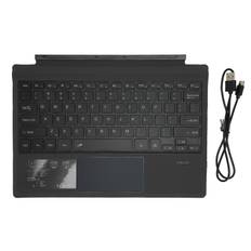 Wireless Bluetooth Keyboard Ultra Thin Portable 7 Color Backlight Keyboard with Touchpad for