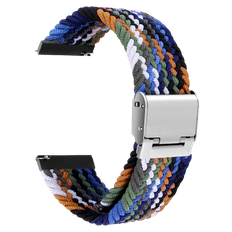Samsung Gear S3 / Galaxy Watch 46mm Nylon Rem - Multifarvet