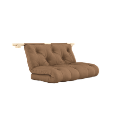 Karup Design Hooked Madras Med Beslag 135x200 Mocca/Raw