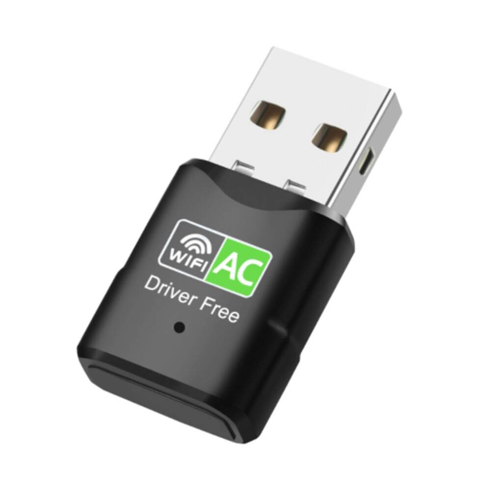 600Mbps 5Ghz 2.4Ghz Wireless Network Card USB Wifi Dongle Adapter USB Dual Band RTL8811 LAN Adapter for Windows /PC