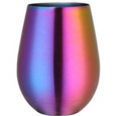 500ml öl vin kopp öl tumbler cocktail juice mjölk kopp metall dricksmugg - Regnbåge