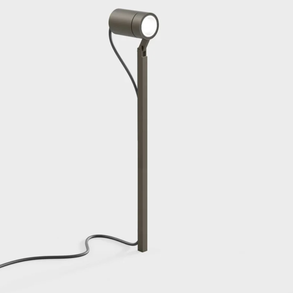 Piek havelampe fra IP44 - Piek 100 / Kold brun