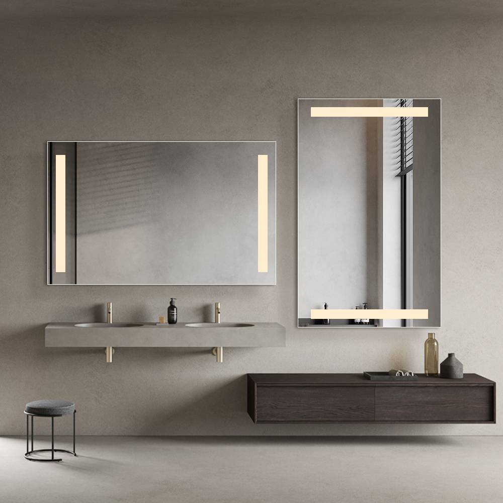 Koniseur Emma LED spejl - Flere størrelser (Størrelse: 80x60).