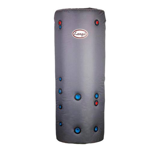 Dobbelt akkumuleringstank - 100+300 liter med sanitetsspiral
