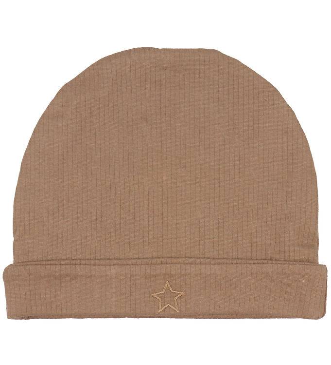 En Fant Hue - Rib - Beanie - Coca Mocha - En Fant - 6-8 år (116-128) - Hue