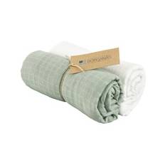 Muslinwrap/filt 70x70cm 2-pack