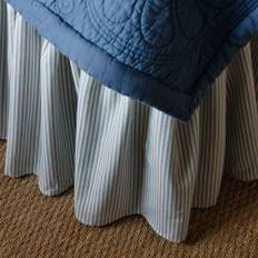 Mille Notti Laura Stripe Sängkappa 120x44 Blå - Ljusblå (120x44)