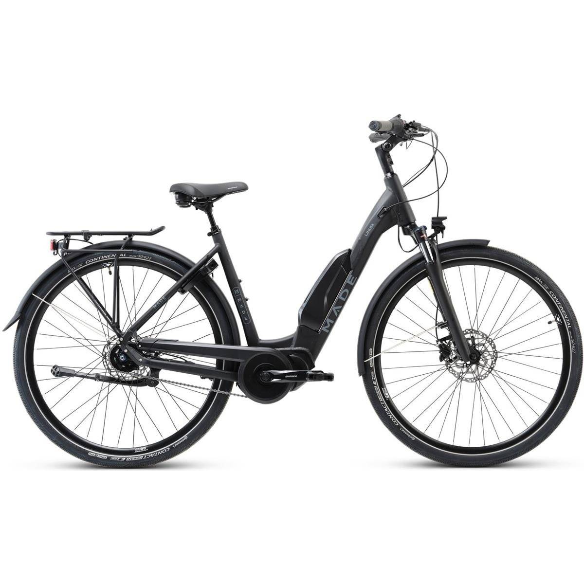 Elcykel Dam Made Linum Svart L