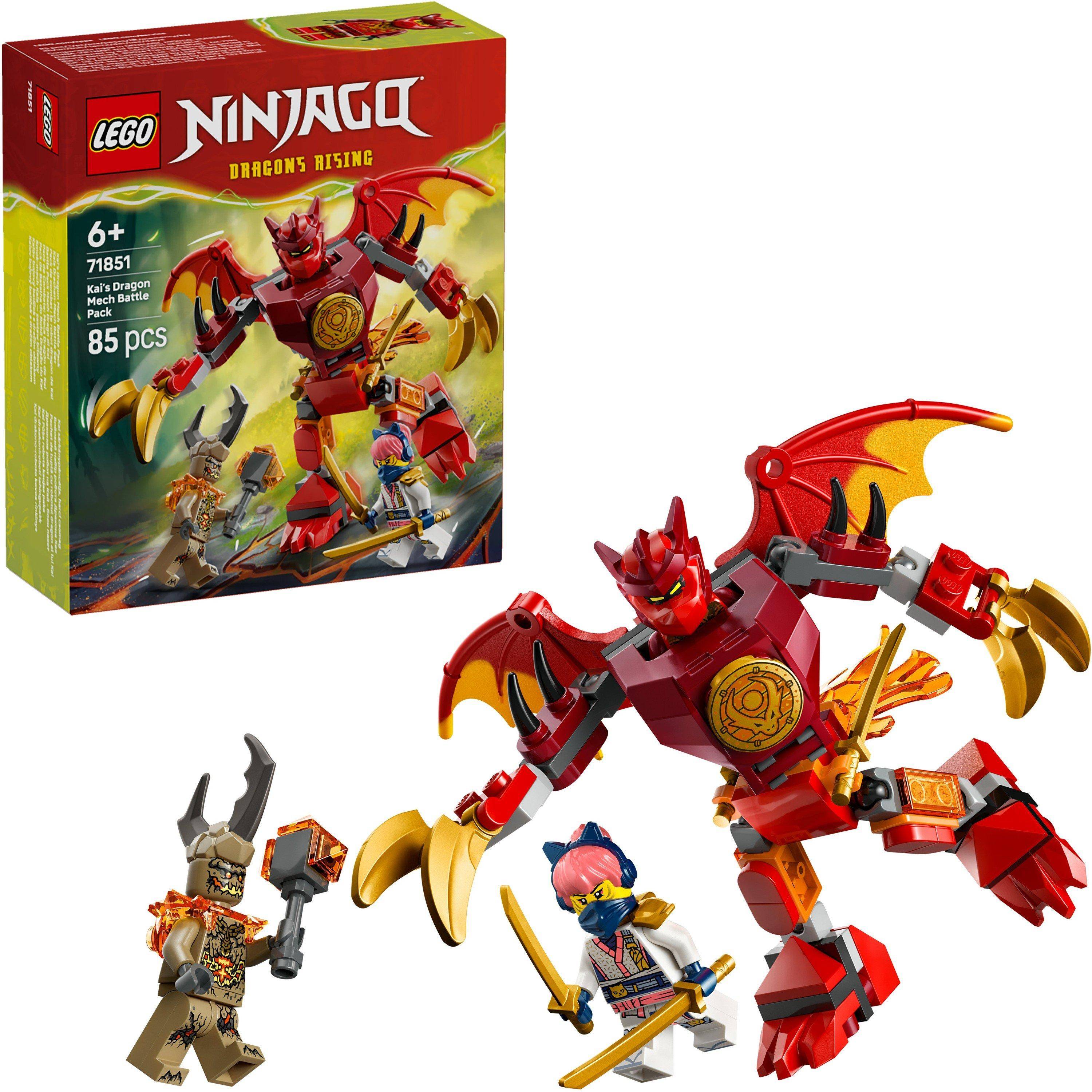 Lego Ninjago Kai’s Dragon Mech Battle Pack Ninja Toy 71851