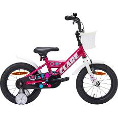 Puch Clare pige juniorcykel 1 gear 14" 2024 - pink (På lager i et varehus)