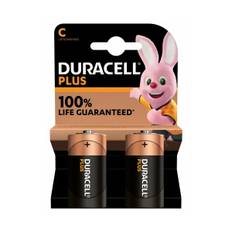 Duracell Batterier Plus Power C2 2 stk.