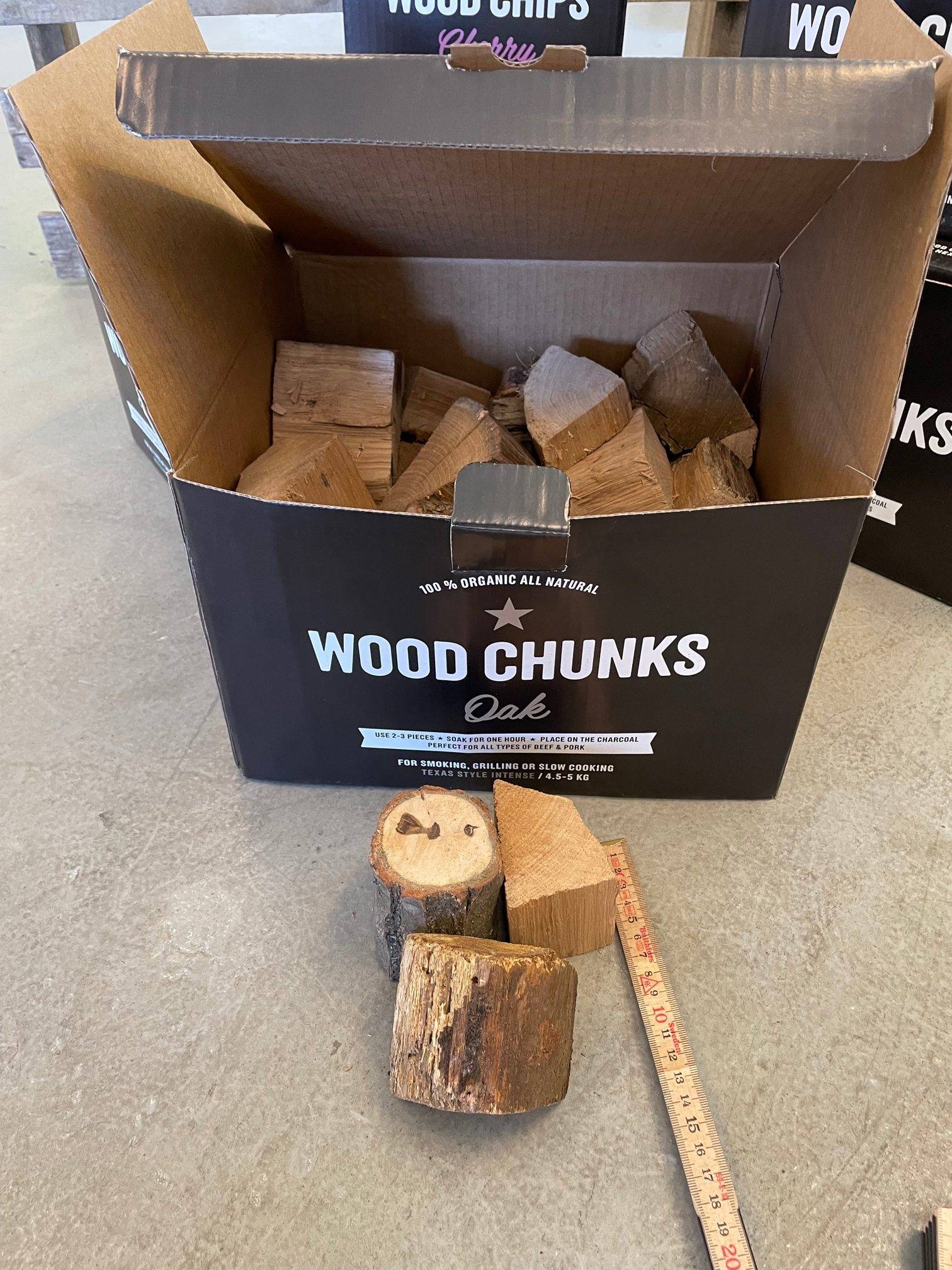 Holy Smoke wood chunks Oak 3,0 kg