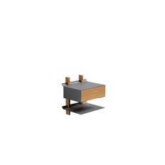Eva Solo - Smile Sängbord Oak/Grey